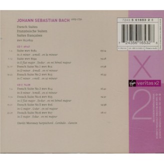 BACH - Moroney - Suite pour clavier en la mineur BWV.818..